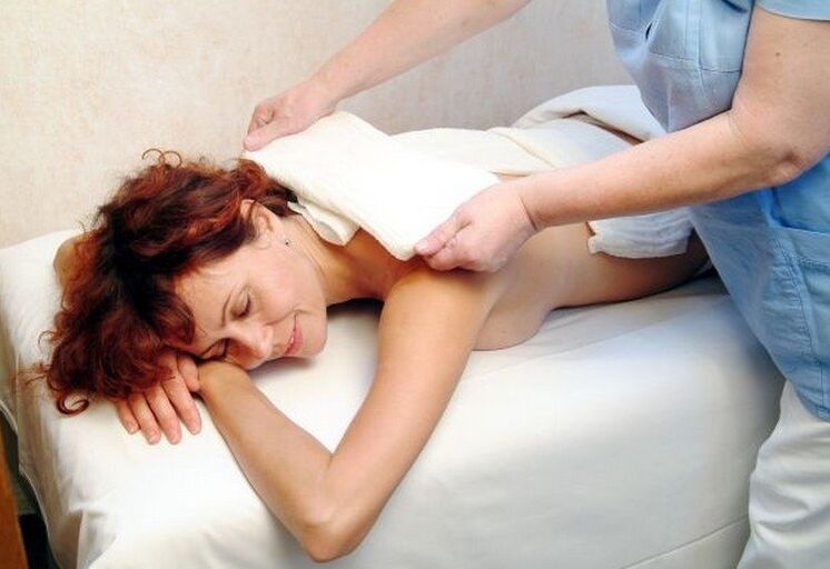 Κομπρέσα για αυχενική οστεοχονδρωσία