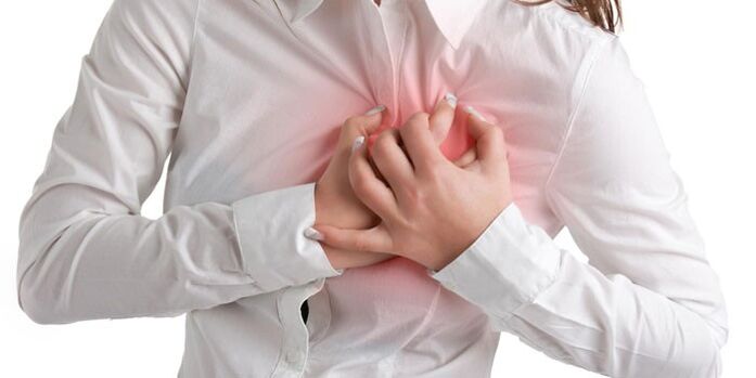 Πόνος στο στέρνο ως αντένδειξη για ασκήσεις στην αυχενική οστεοχονδρωσία